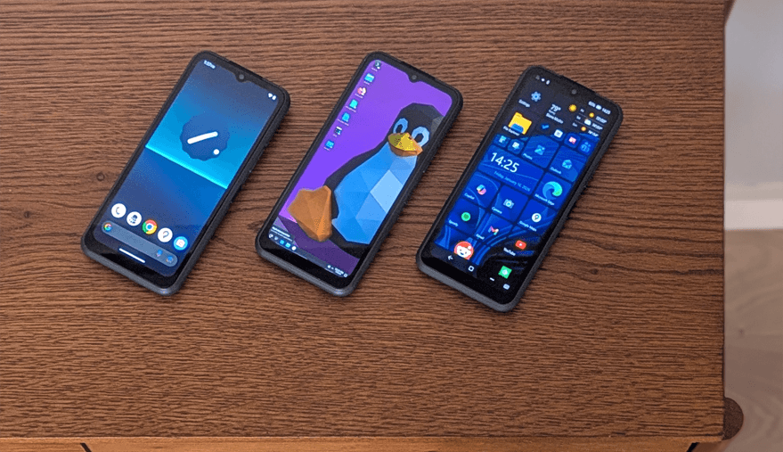 NexPhone diperkenalkan sebagai smartphone multiboot yang membawa pendekatan berbeda dalam dunia perangkat mobile dengan kemampuannya menjalankan tiga sistem operasi sekaligus, yaitu Android, Linux, dan Windows 11.