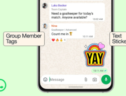 WhatsApp Rilis Fitur Baru, Permudah Pengguna Kelola dan Ekspresikan Diri di Grup