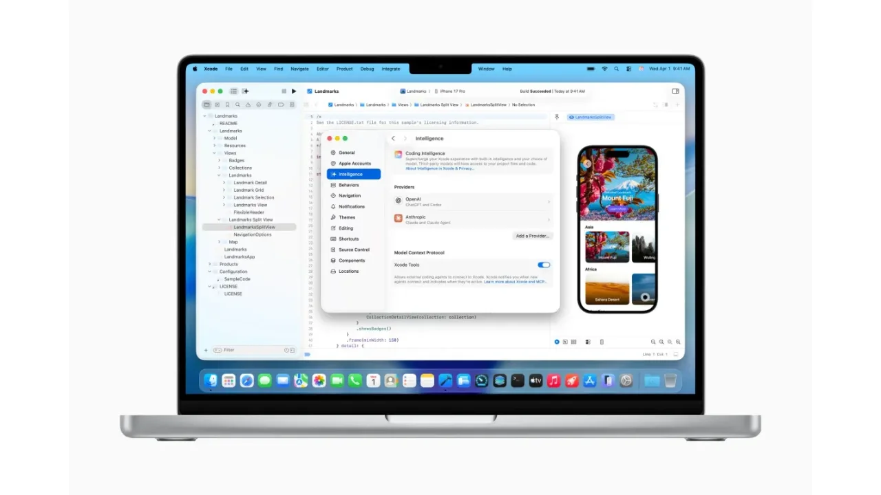 Apple memperkenalkan pengkodean berbasis agen atau agentic coding ke dalam Xcode