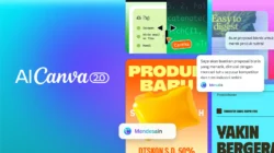 Canva AI 2.0 hadir dengan Desain Percakapan, Living Memory, Sheets AI, dan integrasi Slack hingga Zoom.