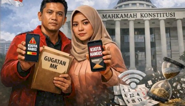 Uji materiil kuota hangus di MK membuka debat keadilan digital.