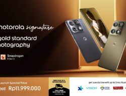 Motorola Signature Andalkan Tiga Kamera Sony LYTIA, Harga Rp11,9 Juta