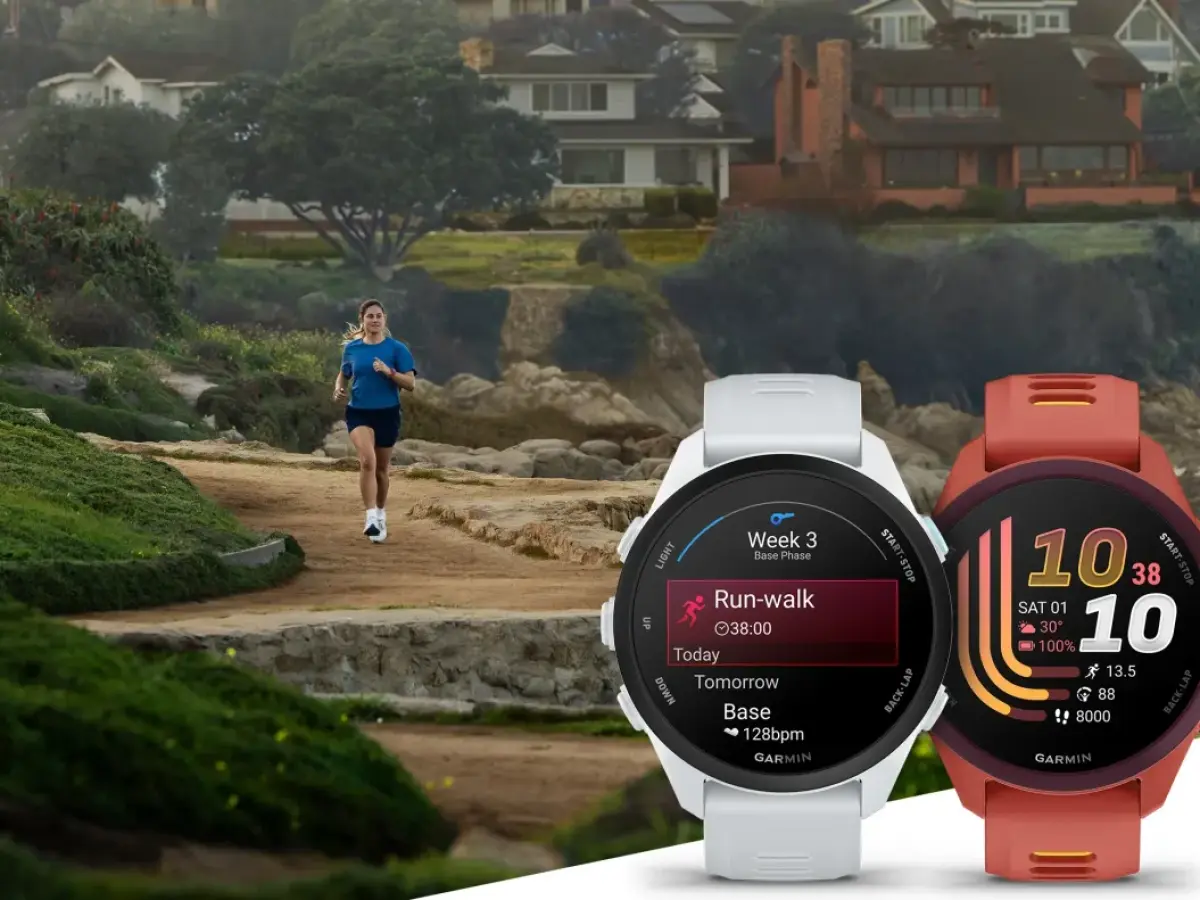 Garmin luncurkan Forerunner 70 (USD 250) dan Forerunner 170 (USD 300) dengan layar AMOLED 1,2 inci