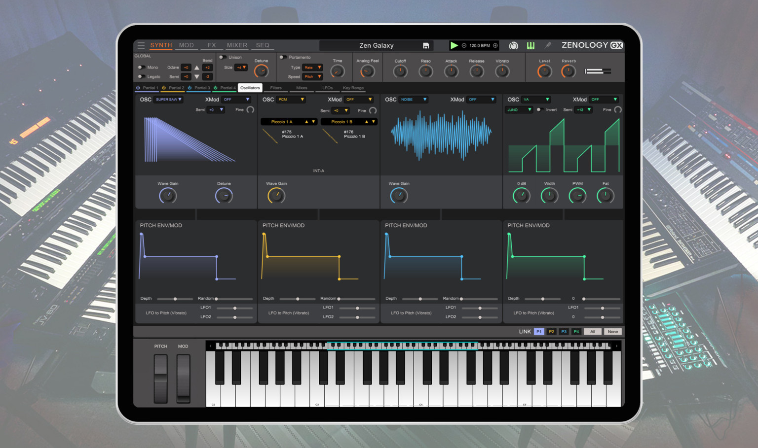 Roland Zenology GX kini tersedia untuk iPad — synthesizer ZEN-Core dengan 4.000+ suara, 90+ efek, 10 jenis filter, dan akses gratis penuh hingga akhir 2026.