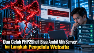 Ilustrasi: Celah PHP2Shell memungkinkan peretas menjalankan kode jahat dari jarak jauh di server PHP. NSA dan FBI memperingatkan; ini langkah pengelola situs.