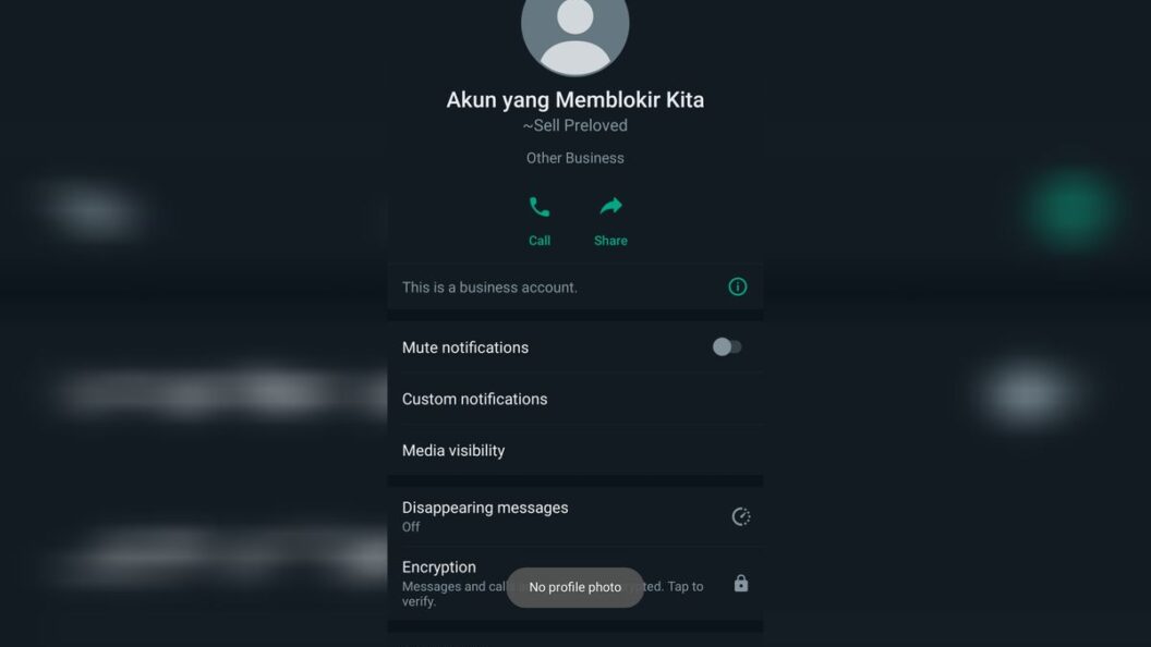 Nomor Whatsapp Diblokir? Ini 6 Tanda dan Cara Ceknya 41 WhatsApp tidak memberi notifikasi saat nomor WhatsApp diblokir. Enam tandanya: satu centang, foto profil, panggilan, online, grup, dan status.