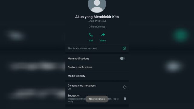 Nomor Whatsapp Diblokir? Ini 6 Tanda dan Cara Ceknya 43 WhatsApp tidak memberi notifikasi saat nomor WhatsApp diblokir. Enam tandanya: satu centang, foto profil, panggilan, online, grup, dan status.