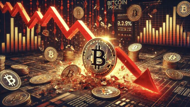 Harga Bitcoin turun lebih dari 3% ke sekitar US$81.600 pada 22 Oktober 2026, likuidasi kripto sekitar US$400 juta saat saham teknologi AS melemah.