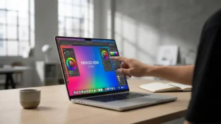 macbook pro layar sentuh oled