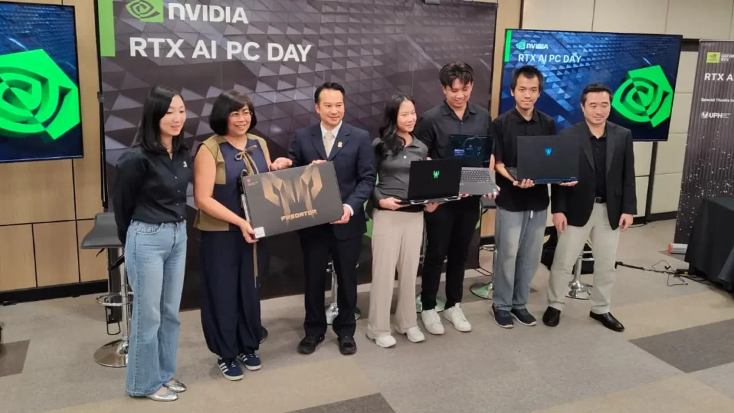 RTX AI PC Day Dorong Talenta AI Mahasiswa, ITB Susun Aturan AI 1 NVIDIA mendorong mahasiswa jadi pencipta solusi AI lewat RTX AI PC Day di Bandung, sementara ITB menyusun regulasi internal penggunaan AI di kampus.